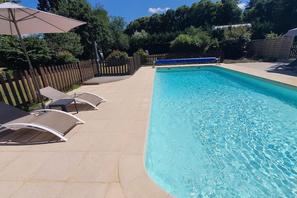 Studio Nid Cosy Avec Piscine Bonnemain المظهر الخارجي الصورة